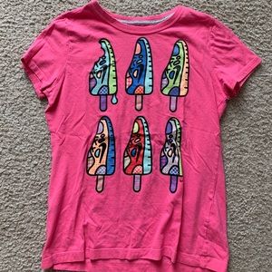 Big Girls Nike Popsicle Shoe Tee